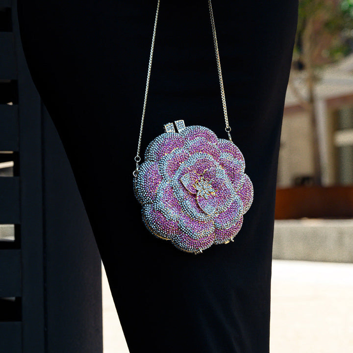 Lausanne Flower Clutch Bag