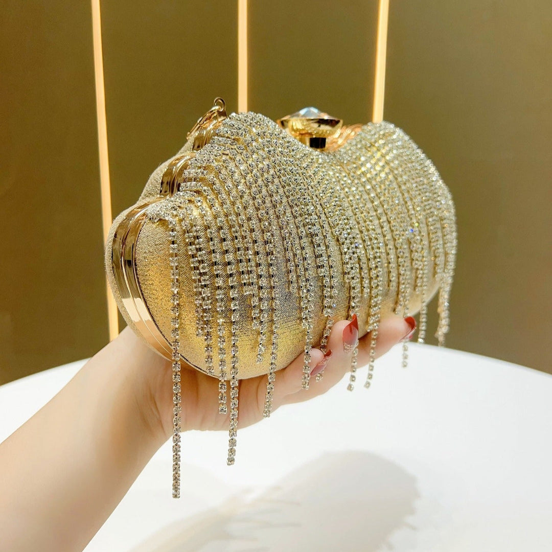 Bilbao Fringe Clutch Bag