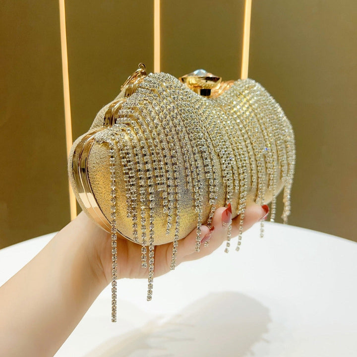 Bilbao Fringe Clutch Bag