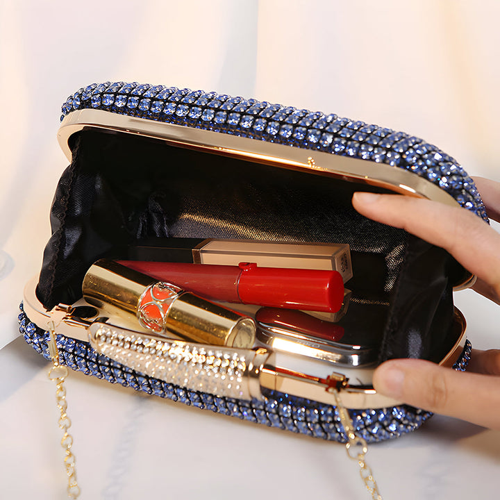 Lecce Diamond Encrusted Clutch Bag