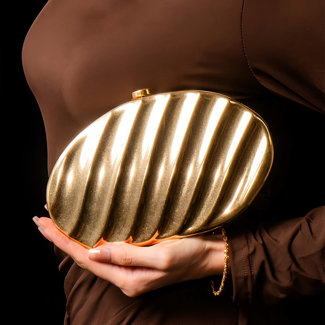 Marseille Shell Clutch Bag