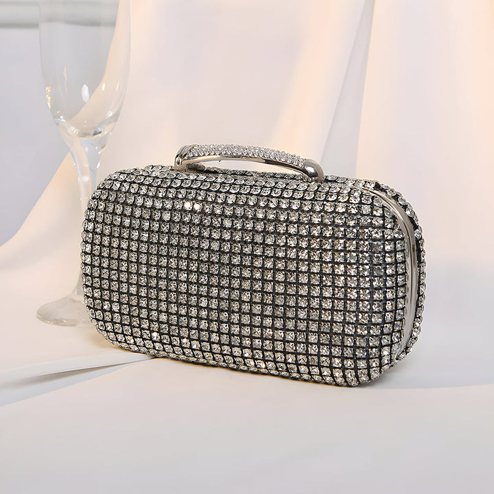Lecce Diamond Encrusted Clutch Bag