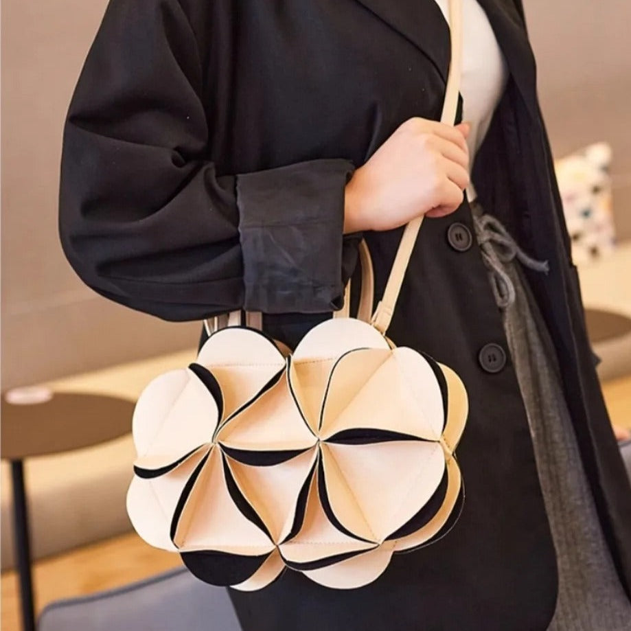 Paris Flower Handbag