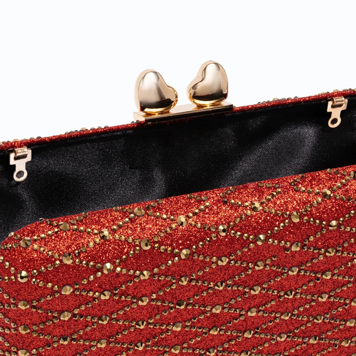 Lugano Lattice Clutch Bag