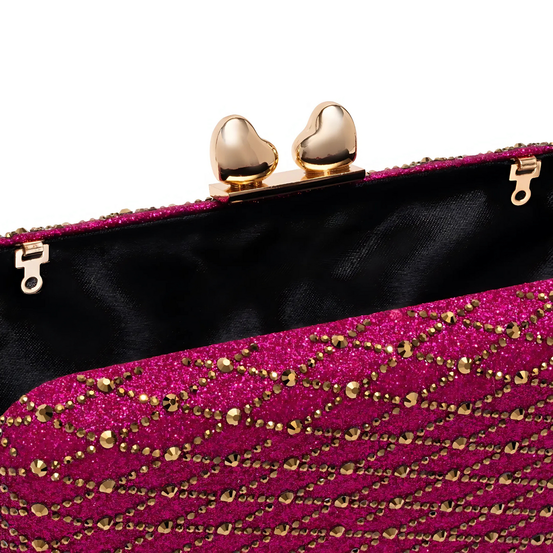 Lugano Lattice Clutch Bag