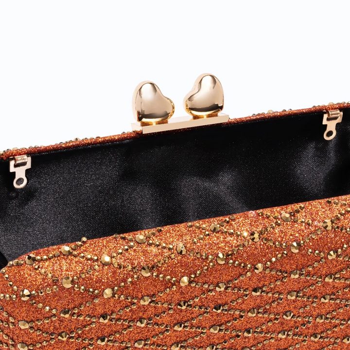 Lugano Lattice Clutch Bag