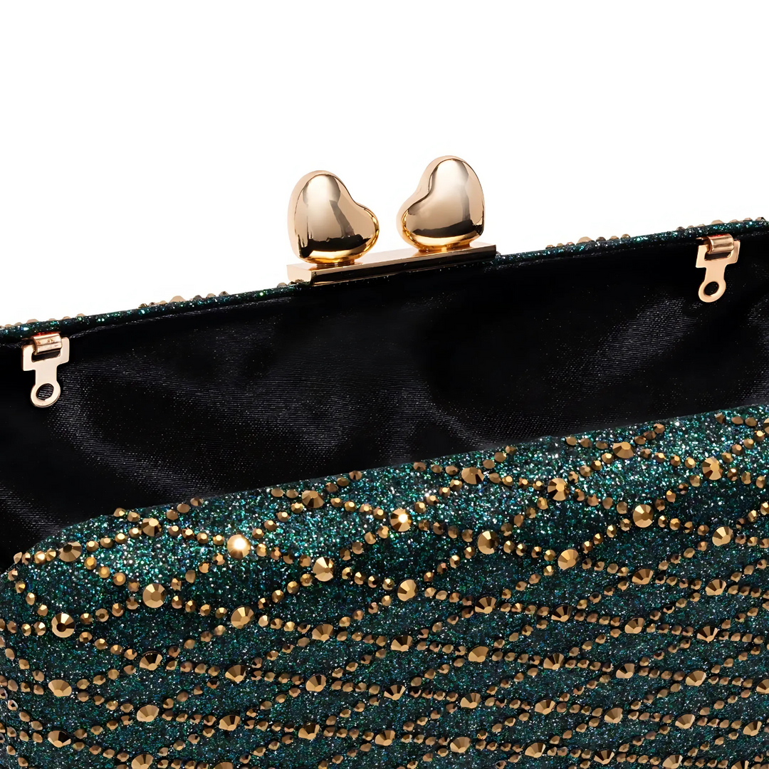 Lugano Lattice Clutch Bag
