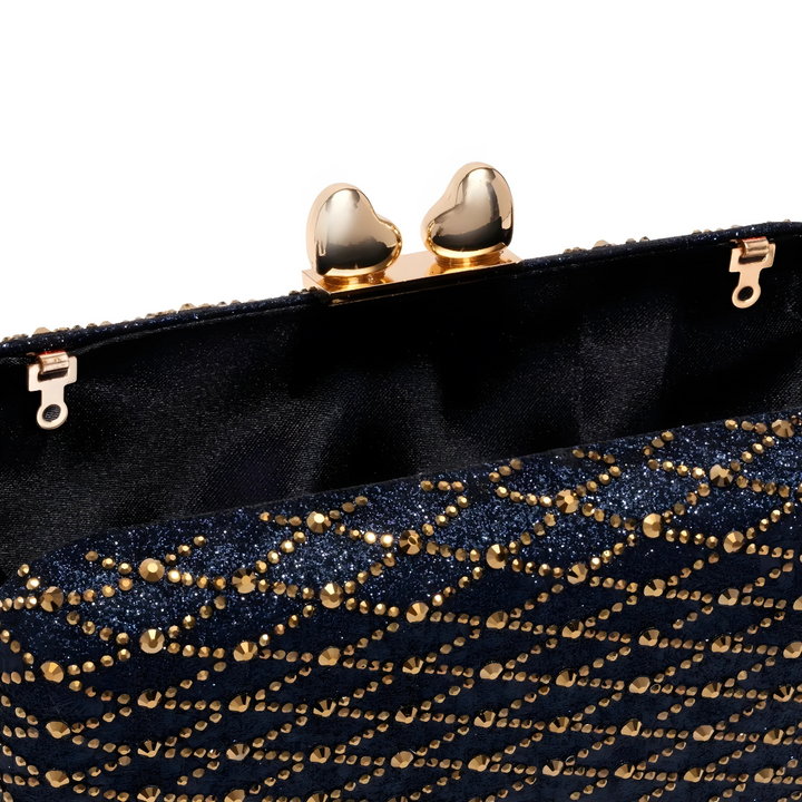 Lugano Lattice Clutch Bag