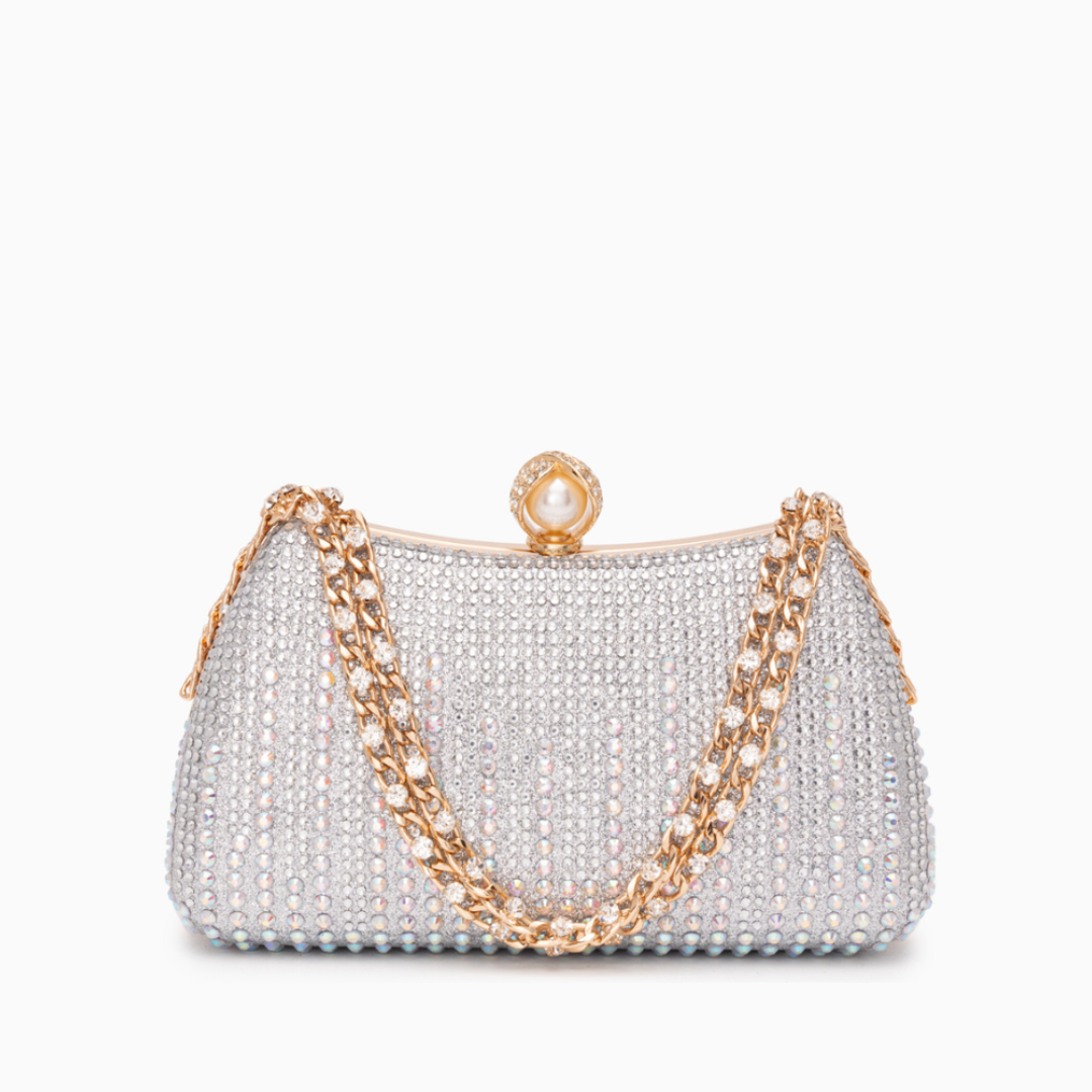 Melbourne Pearl-Glow Clutch Bag