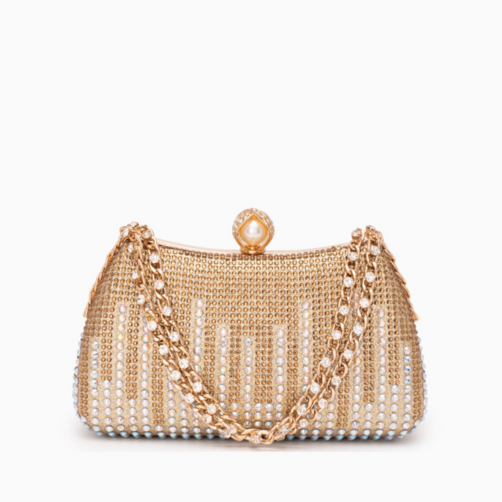 Melbourne Pearl-Glow Clutch Bag