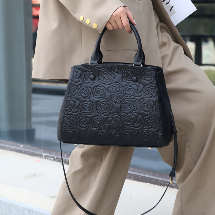 Salzburg Floral Embossed Handbag