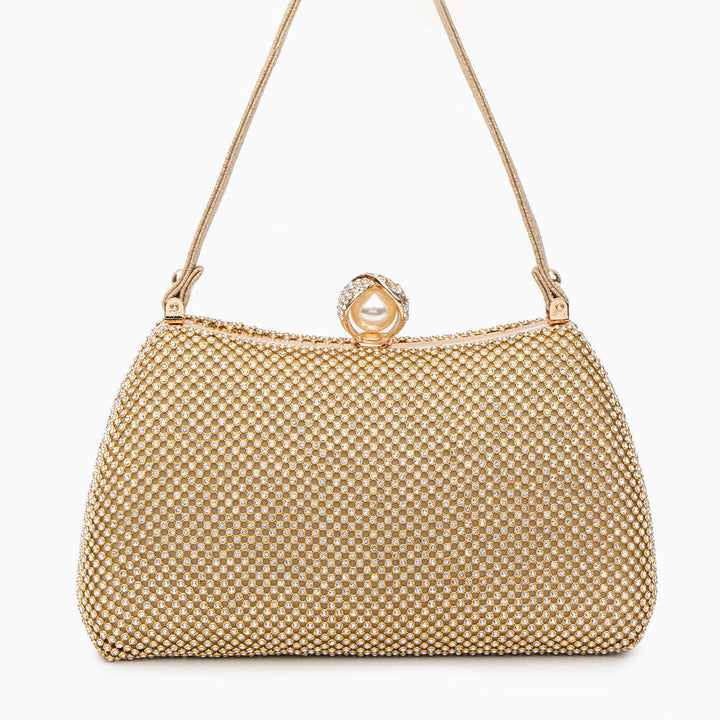 Parma Vintage Rhinestones Glitter Handbag