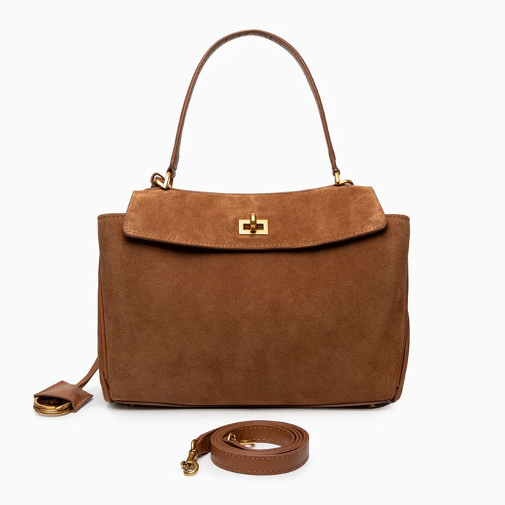 Basel Suede Handbag