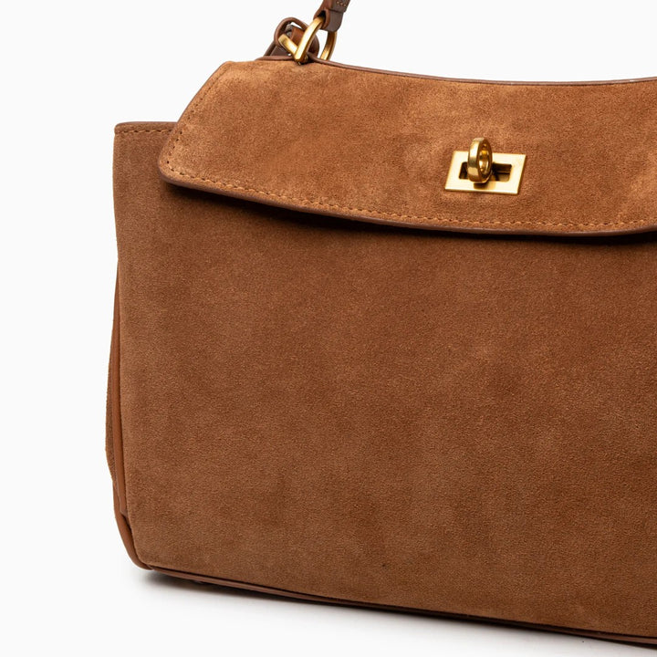 Basel Suede Handbag