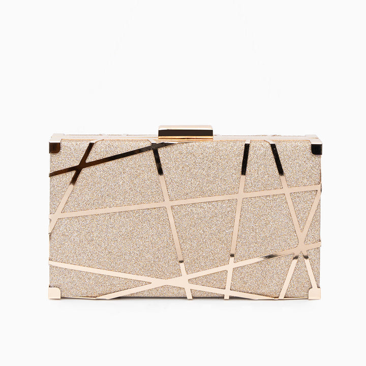 Marbella Geometric Clutch Bag