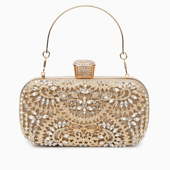 Santorini Flower Clutch Bag
